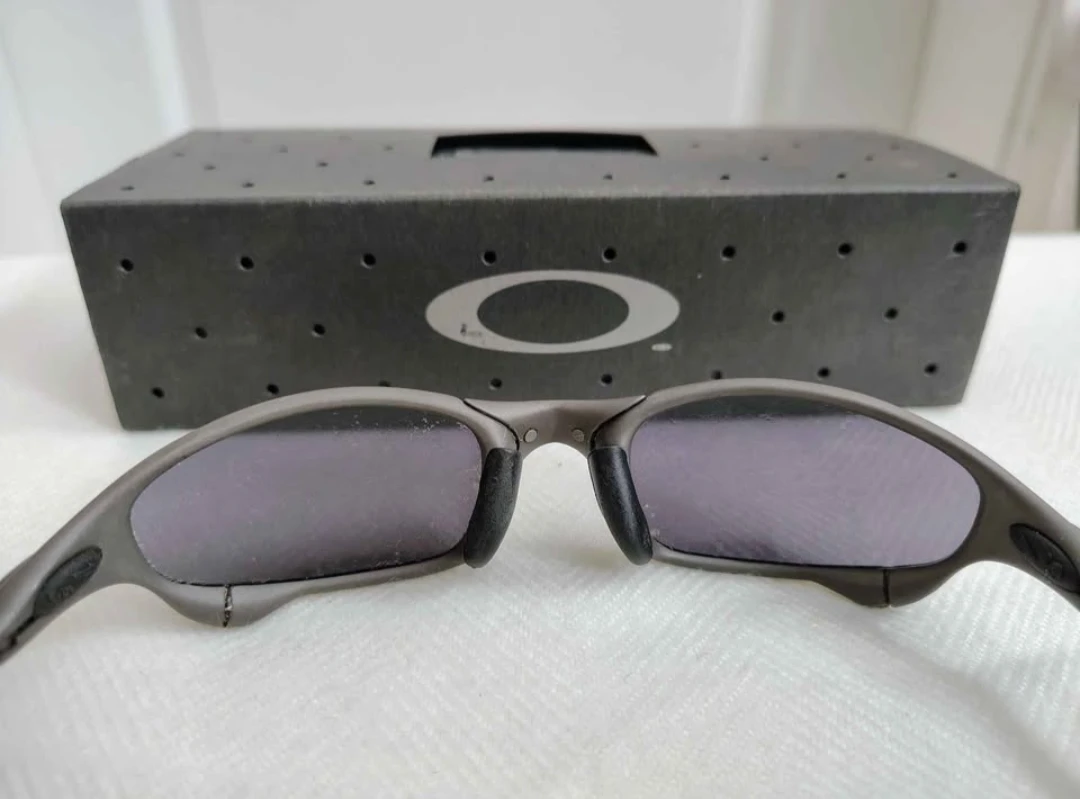 Post-2004 (4th Gen) Oakley X-Metal Black Iridium Sunglasses - photo 4