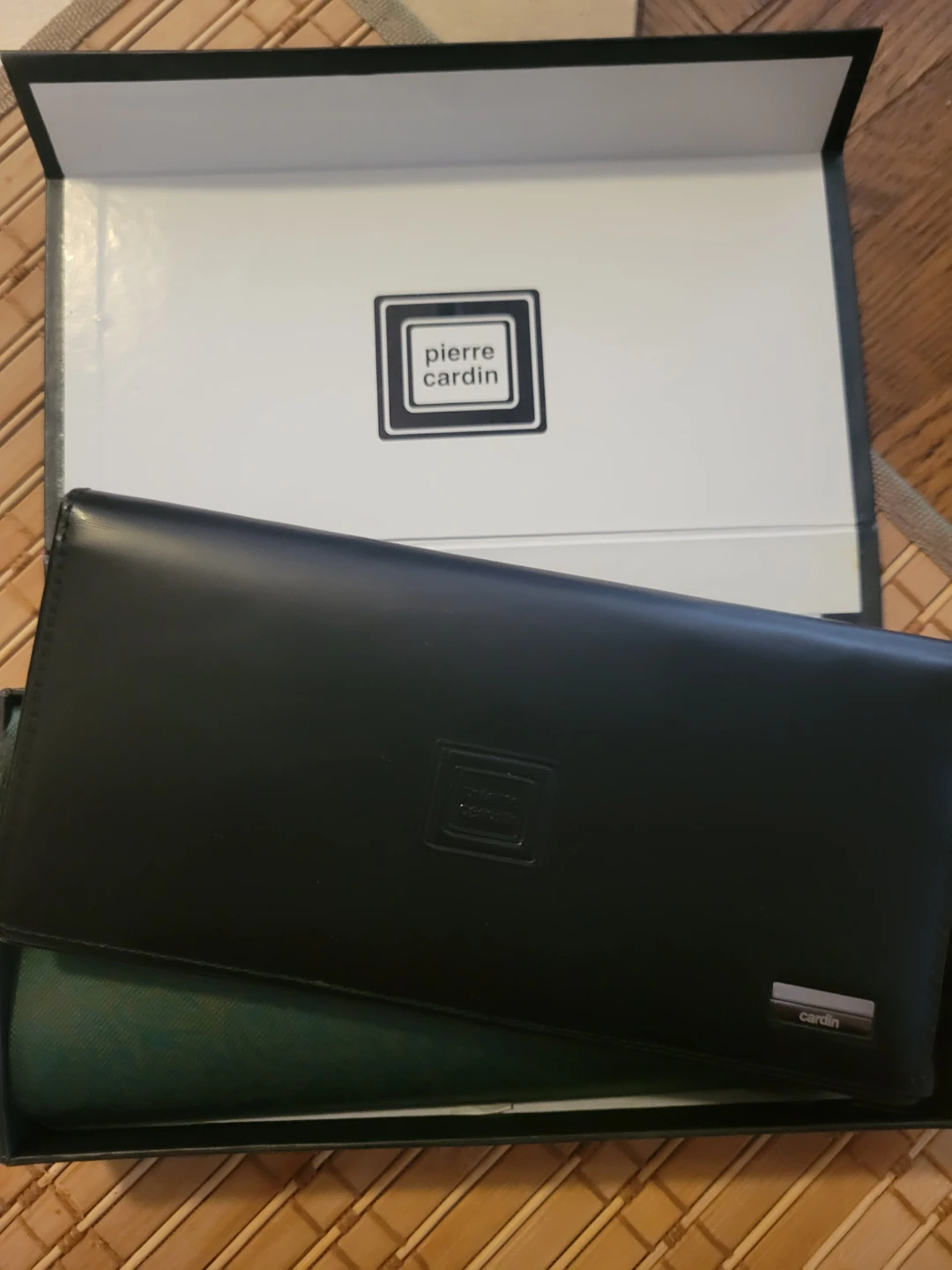 Pierre Cardin Black Wallet Clutch