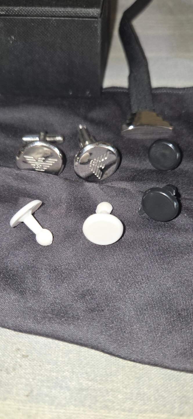 Emporio Armani Cufflinks & Studs Set