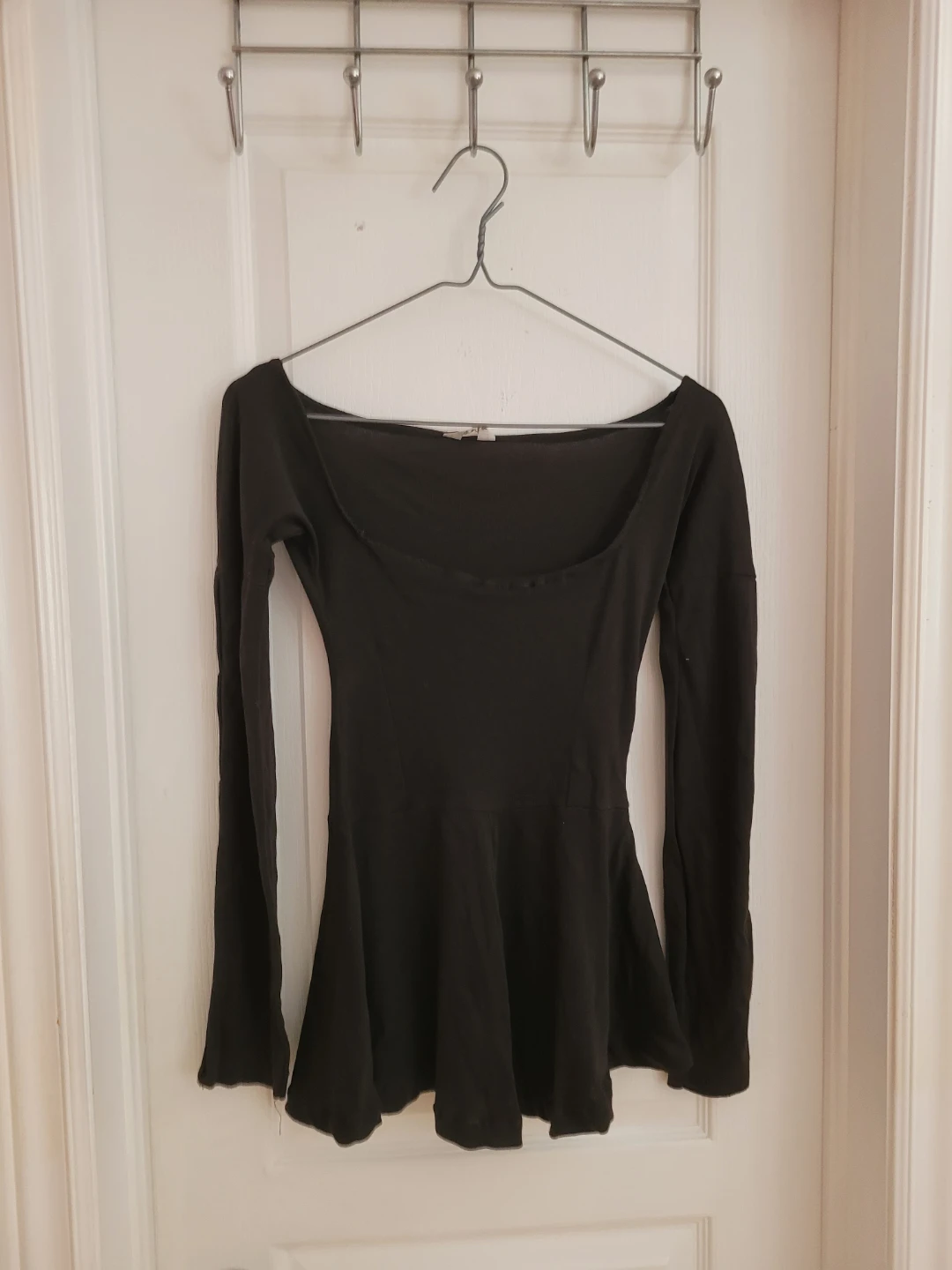 Black Long Sleeve Top