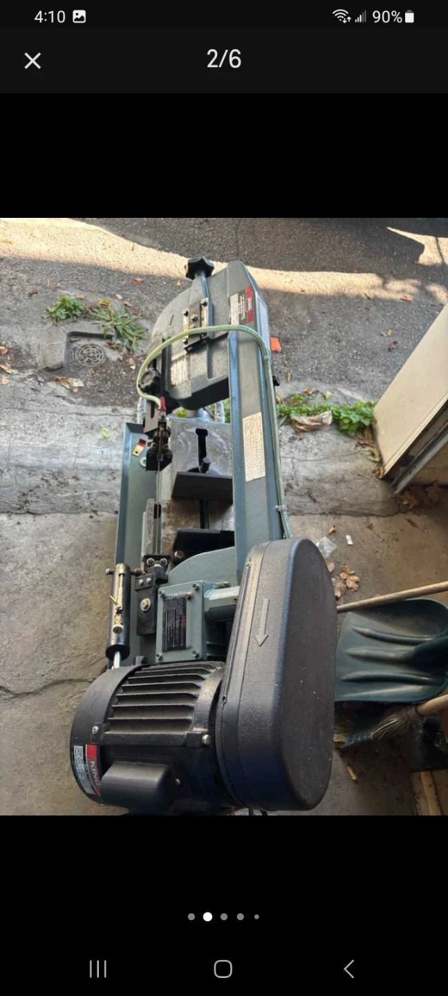 King KC 7x12 BC Bandsaw - photo 3