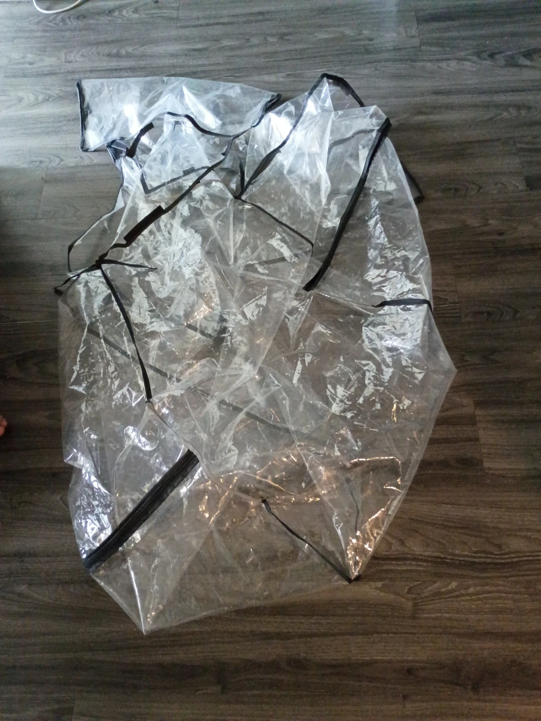 Double Stroller Rain Cover for Tandem Stroller, Universal Fit - photo 3