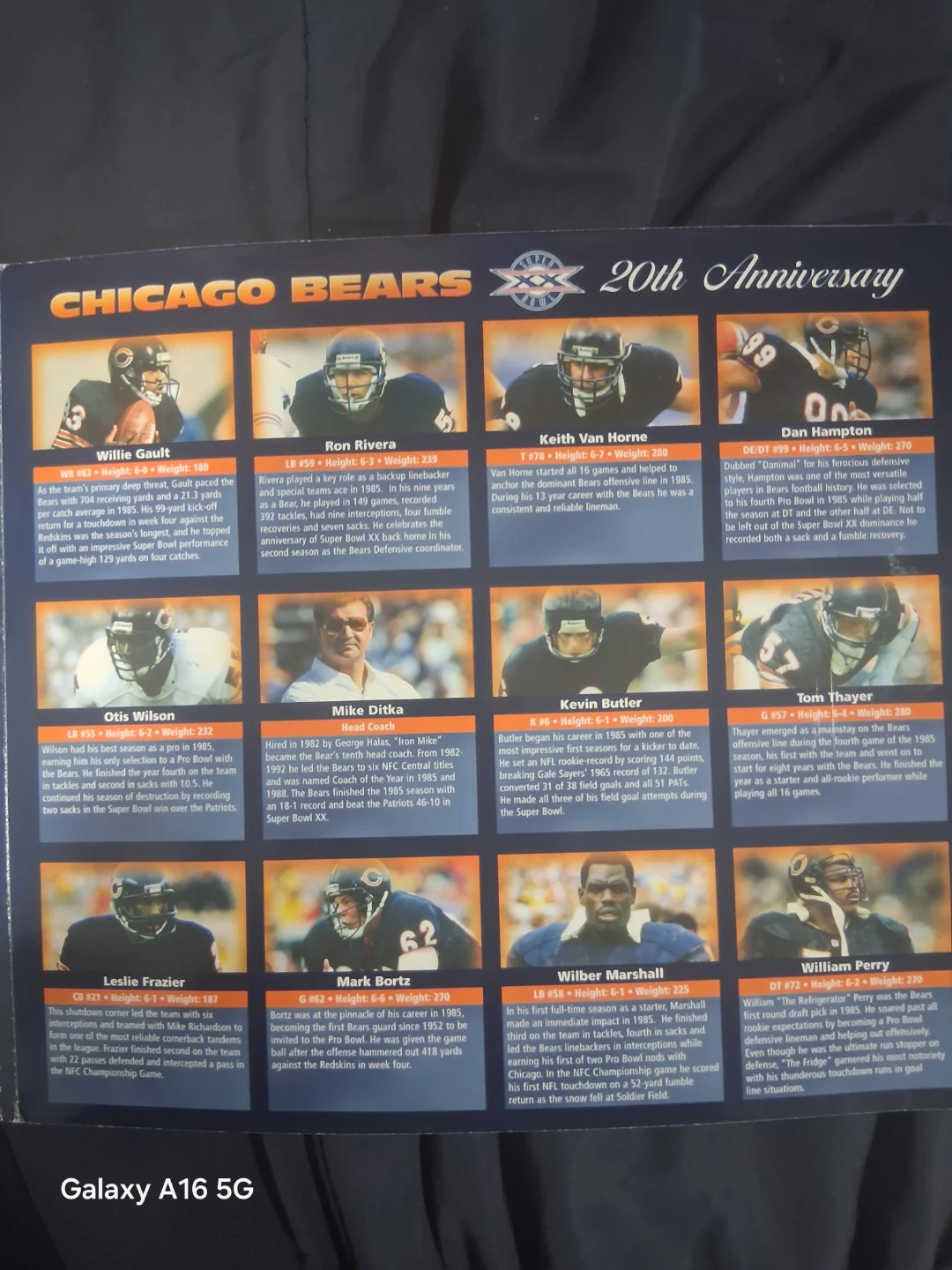 Chicago Bears 20th Anniversary Medallion Collection - photo 4