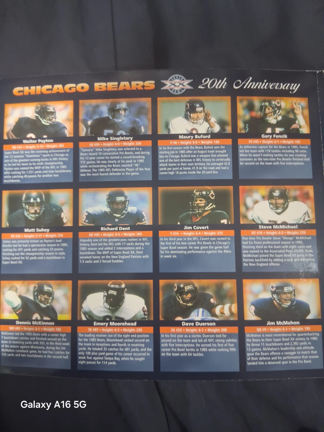 Chicago Bears 20th Anniversary Medallion Collection - photo 5