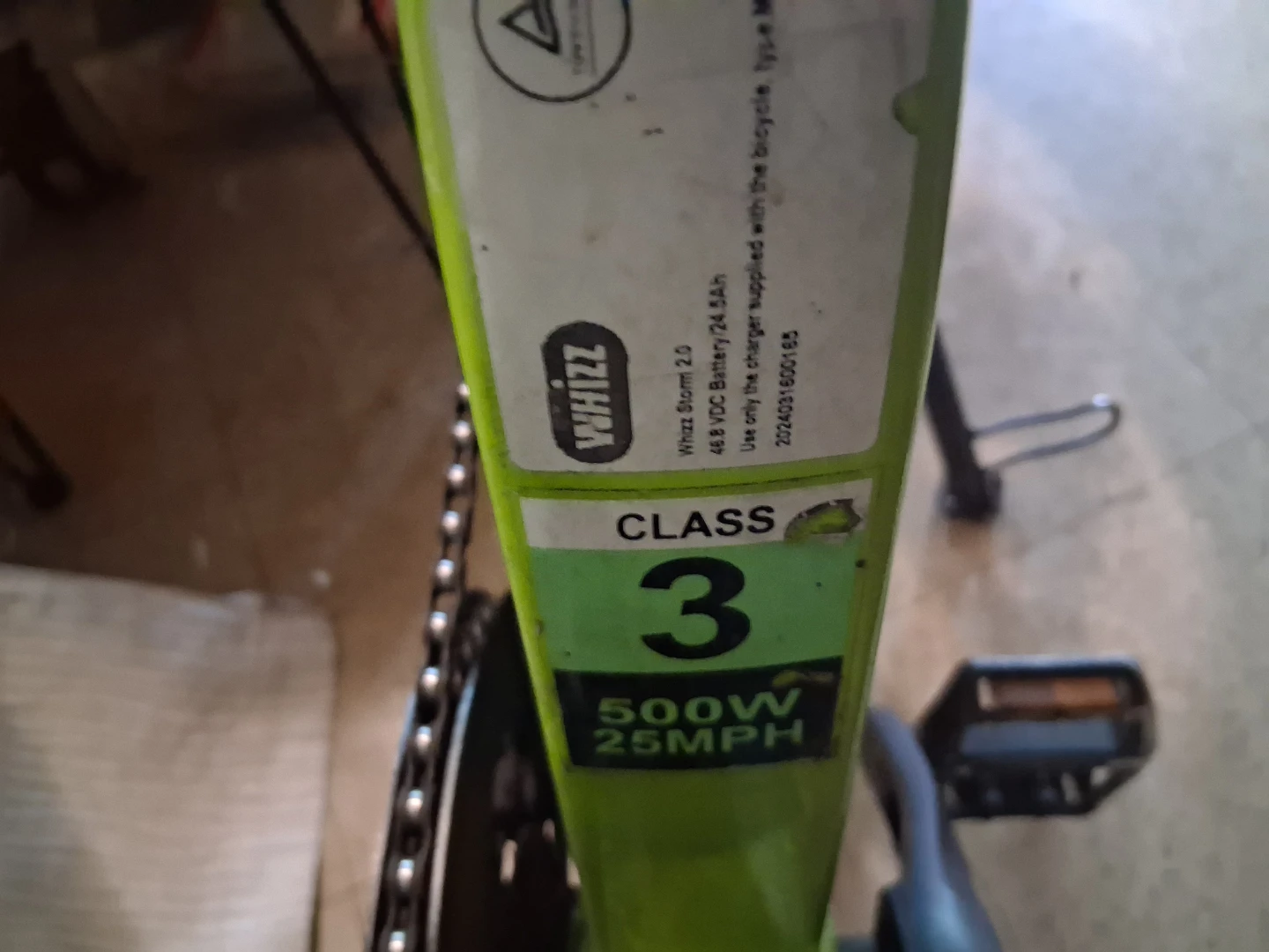 Whizz Storm 2.0 Class 3 Electric Bike - photo 3
