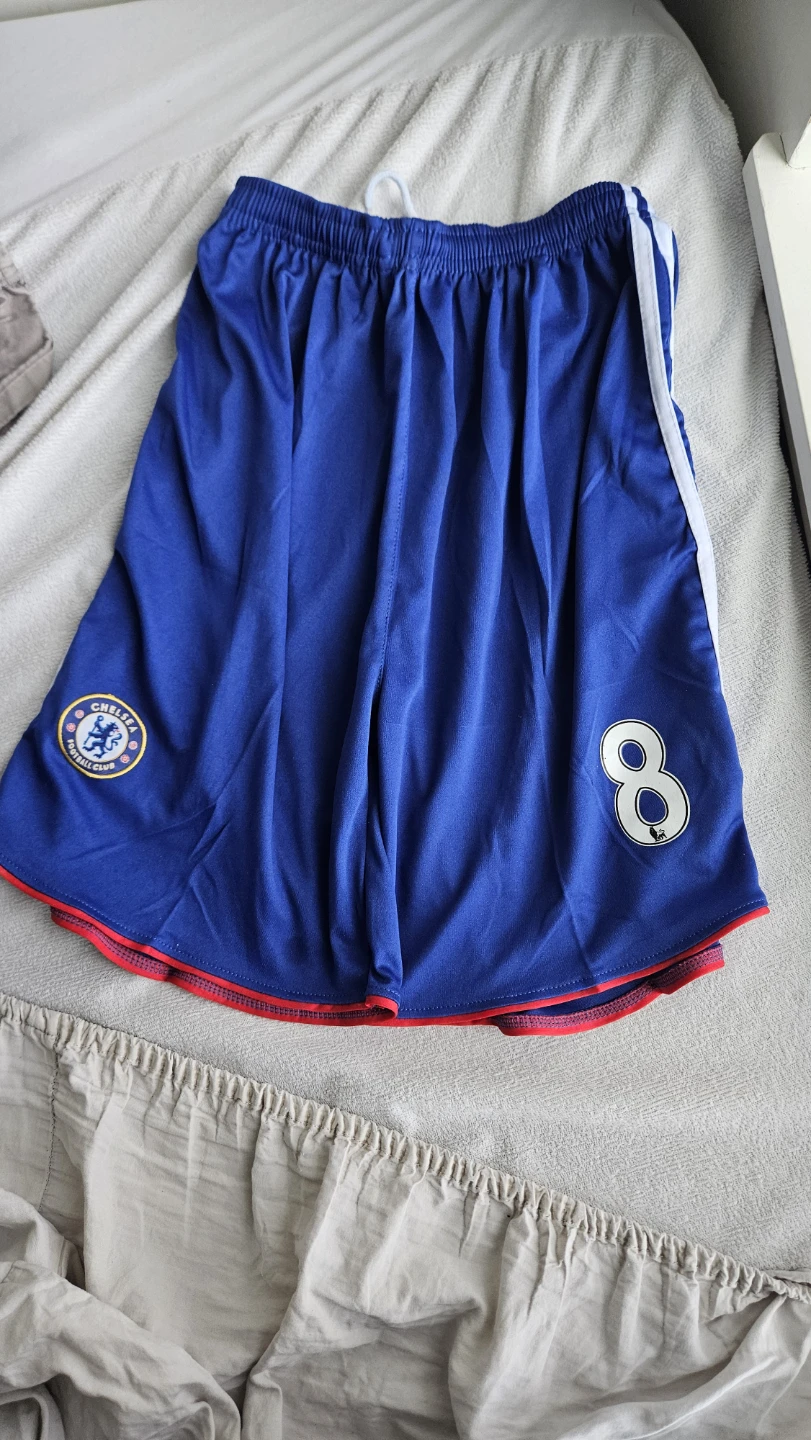 Chelsea FC Football Shorts Blue frank Lampard