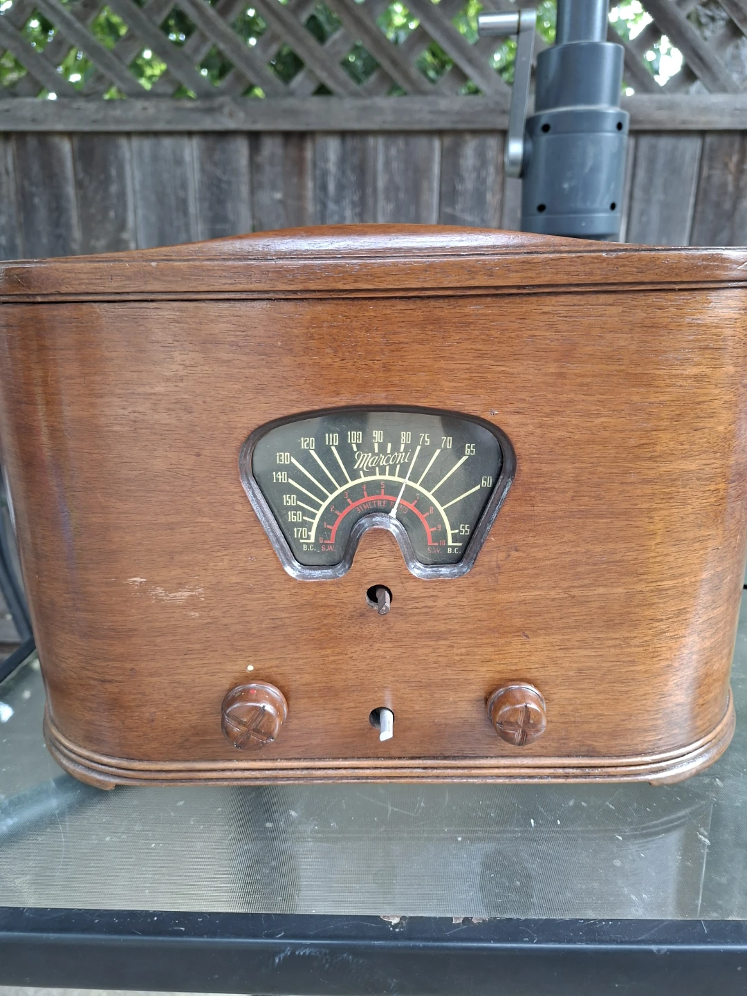 Marconi Model 112 Tube Radio