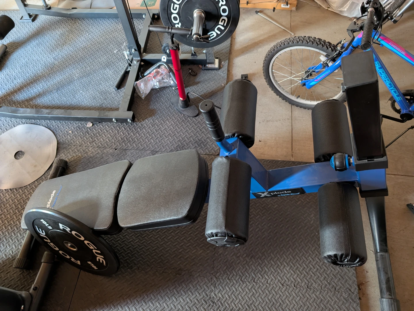 X-Plode by Powertec Leg Curl/Extension Attachment
