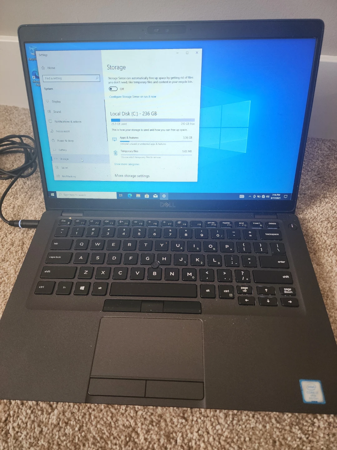 Dell Latitude 5400 Laptop - photo 2