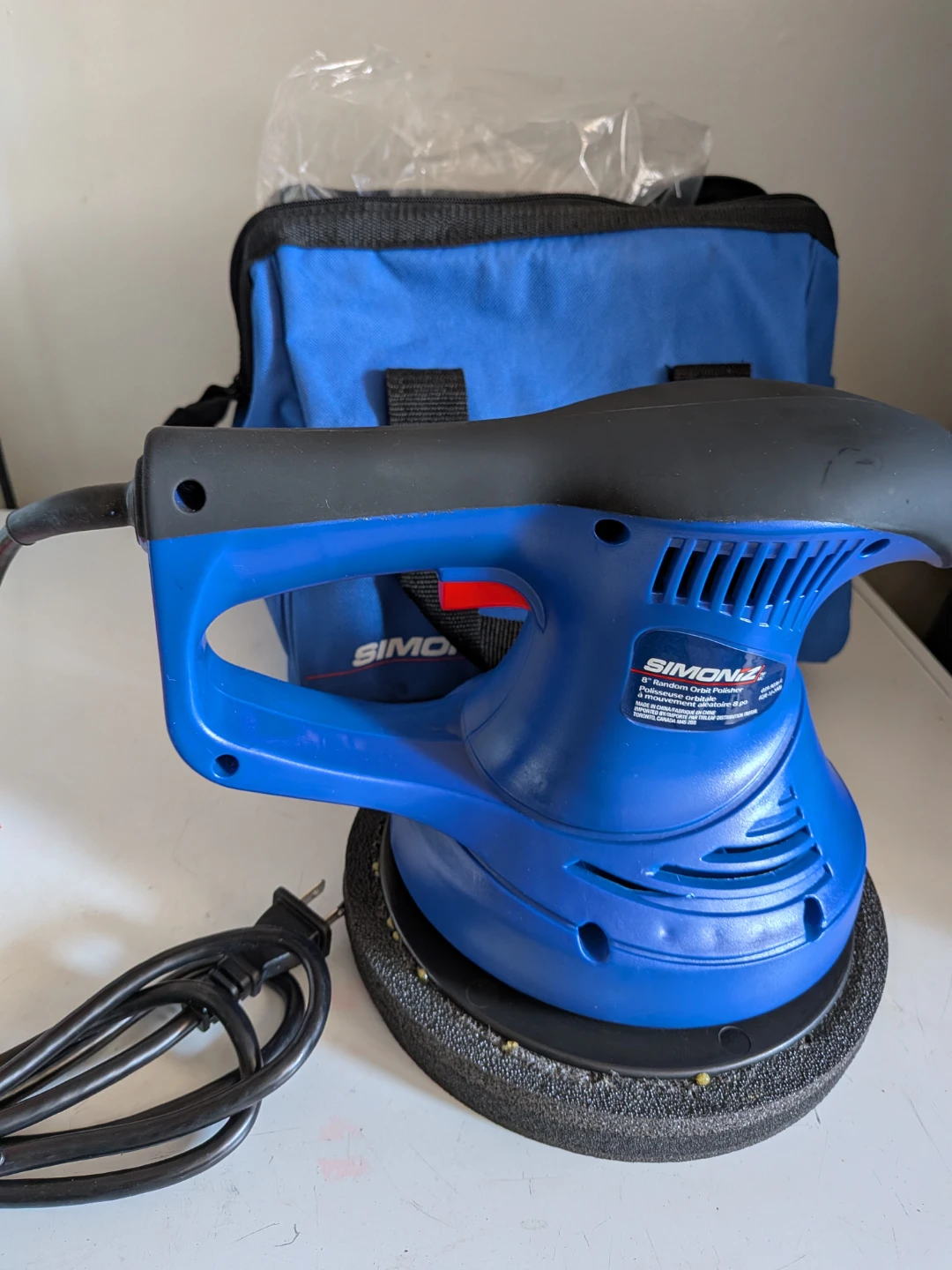 Simoniz 8" Random Orbit Polisher Kit with Bag - photo 3