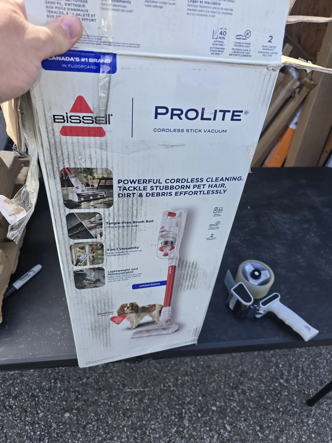 Bissell prolite cordless vacuum stick parts - photo 2