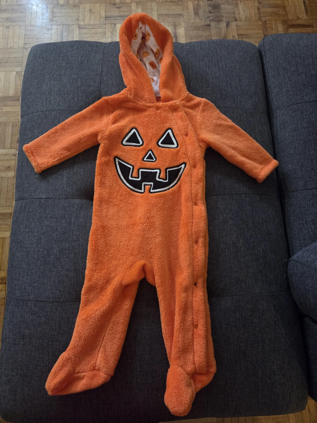 Baby Pumpkin Bunting Costume