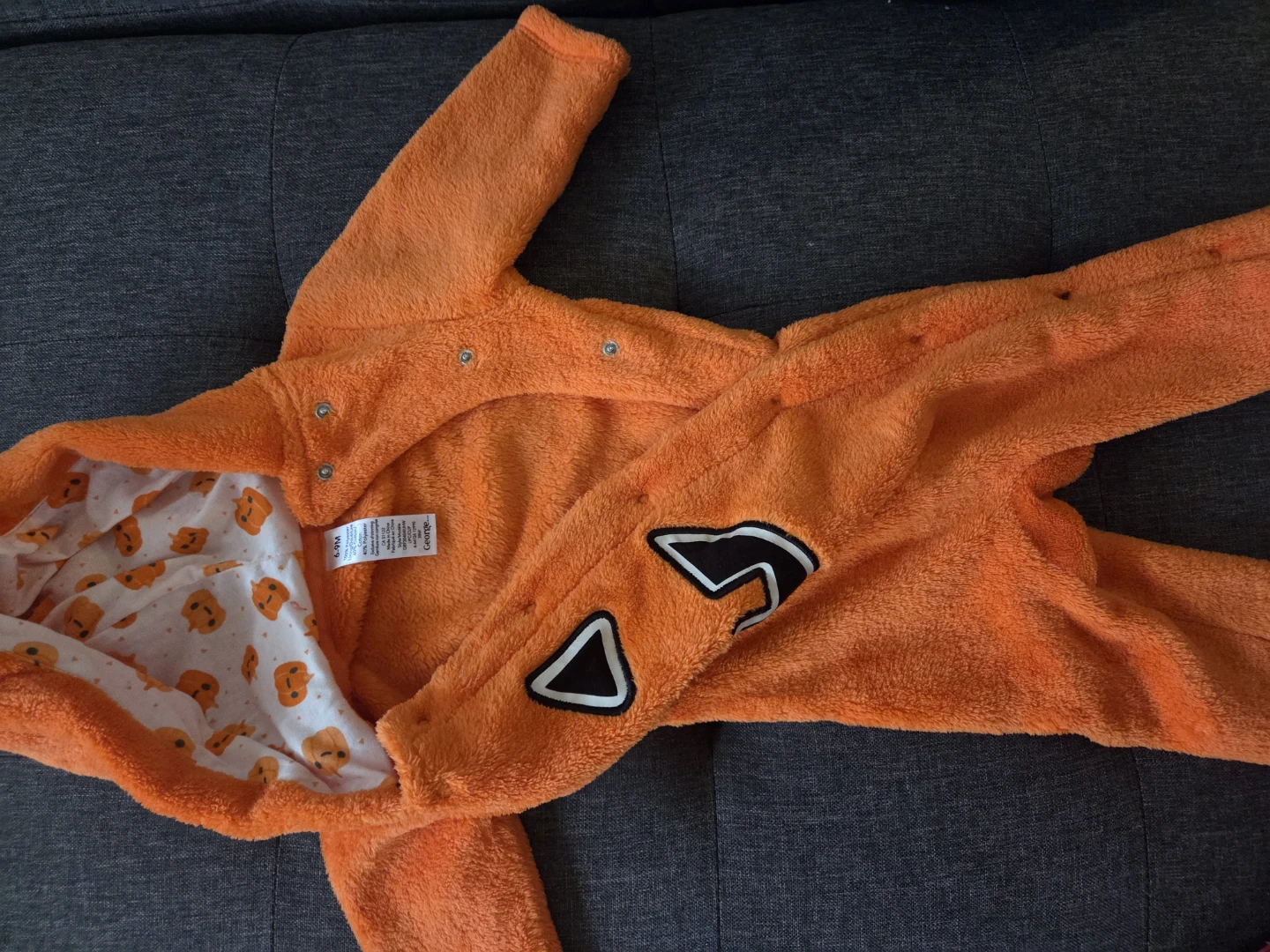 Baby Pumpkin Bunting Costume - photo 2