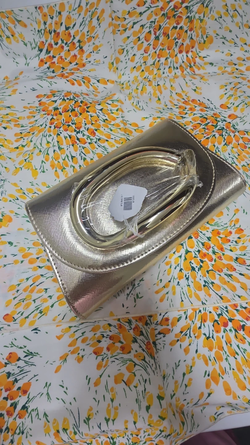 Gold Clutch Handbag - photo 2