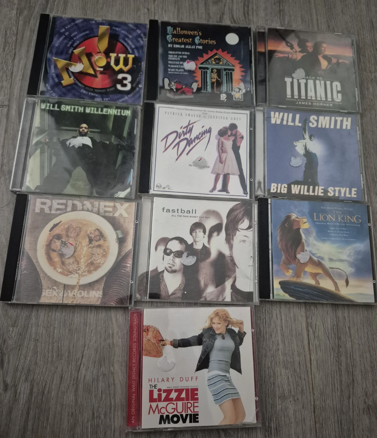 Collection of CDs