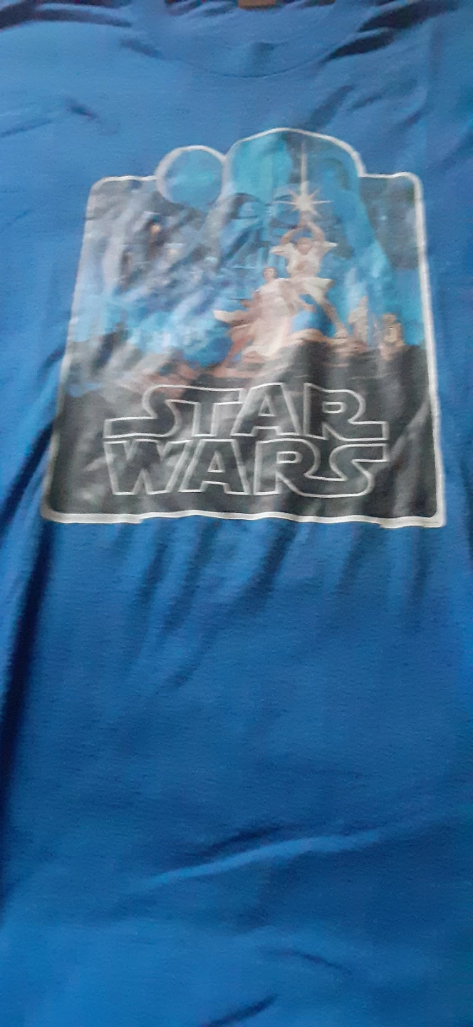 Star Wars T-Shirt and Millennium Falcon Model