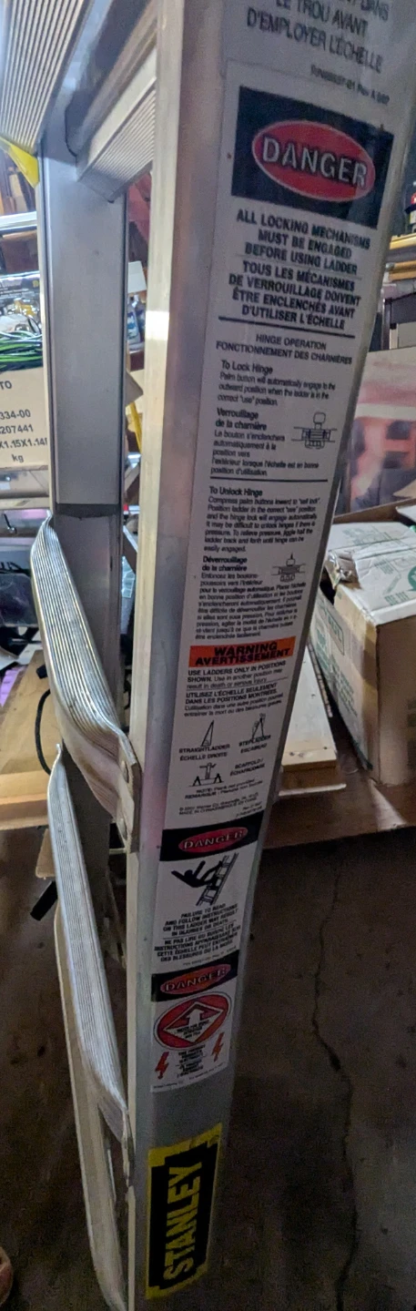 Stanley Aluminum Multi-Position Ladder - photo 3