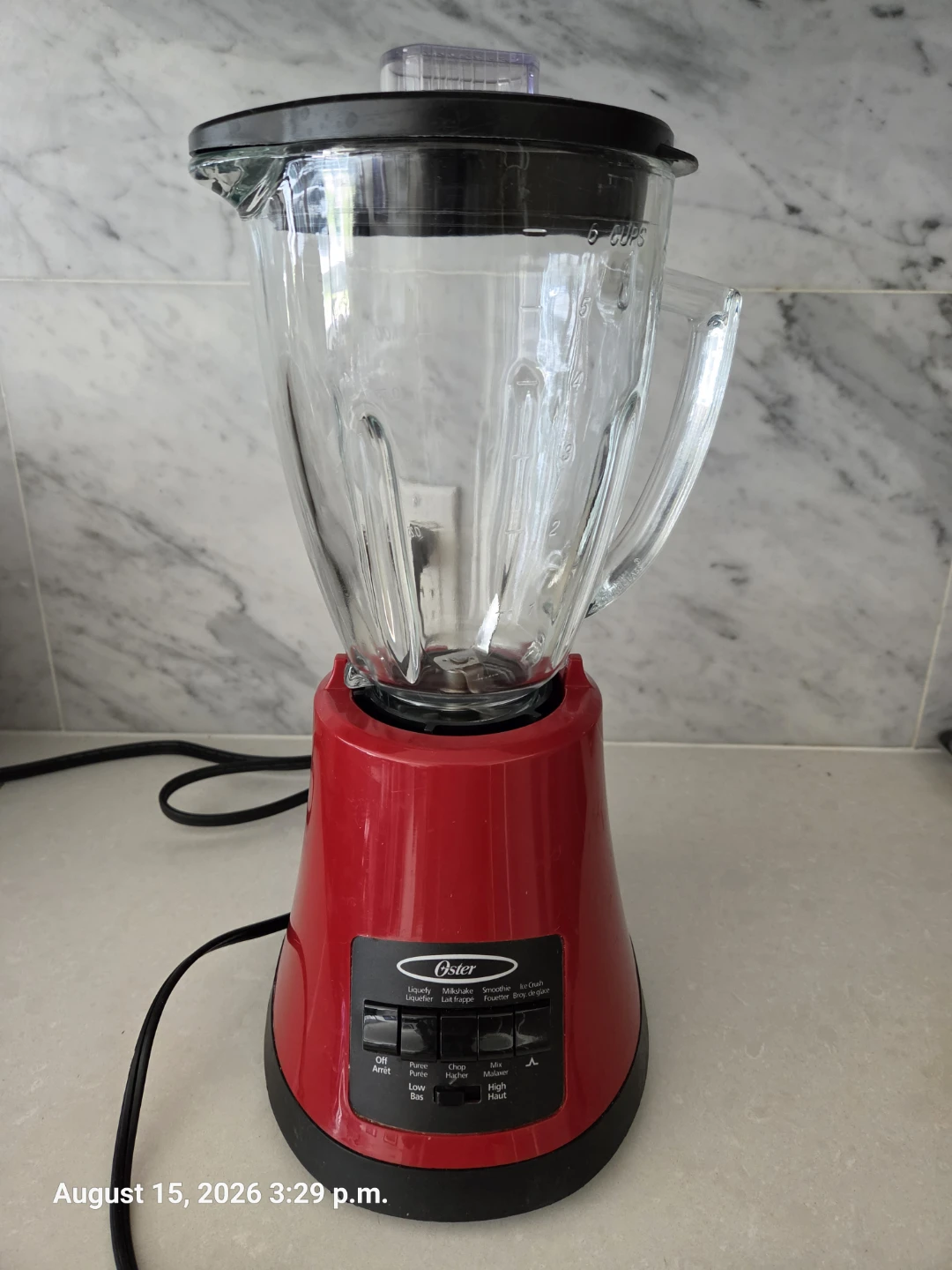 Oster Red Blender