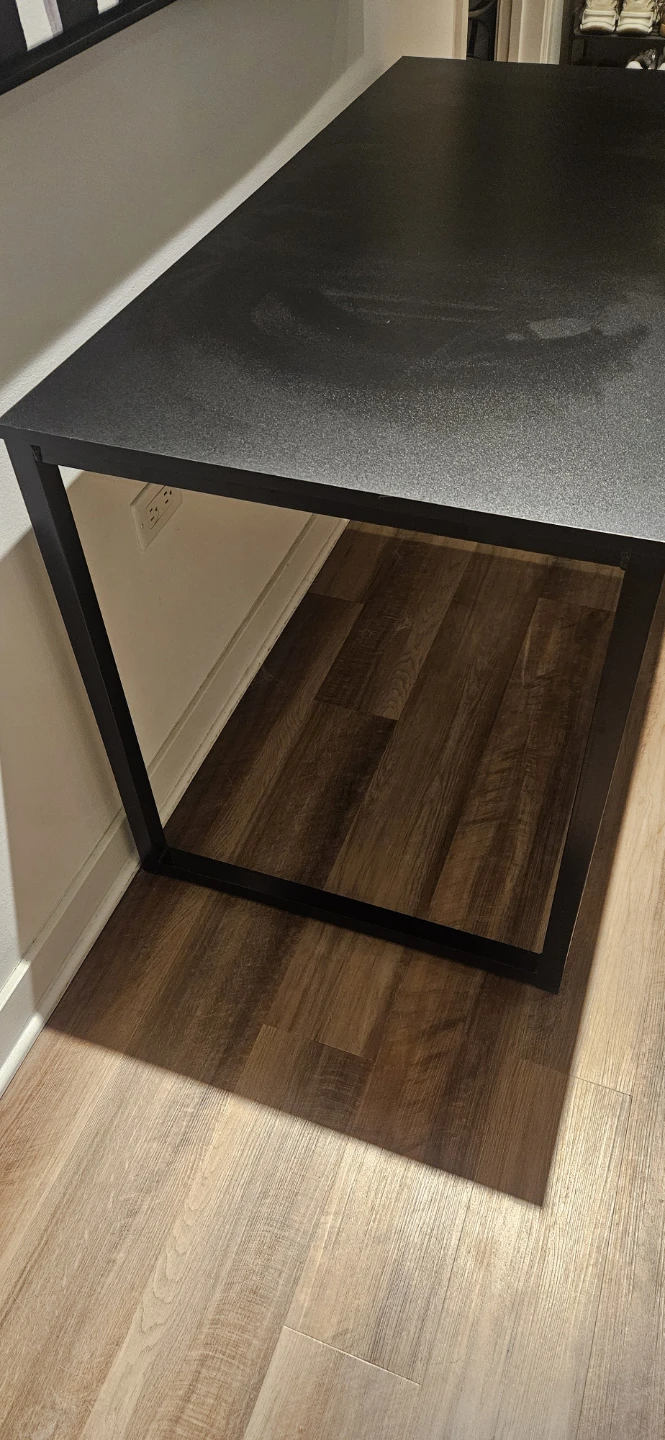 Black Metal Frame Desk - photo 2