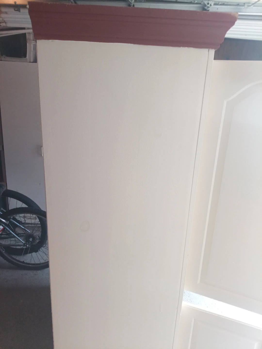 Cream and Red Armoire Cabinet - photo 4