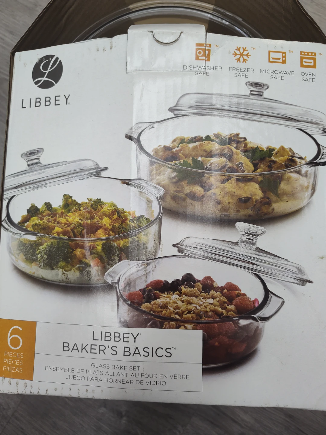 Libbey Baker's Basics Glass Casserole Dish Set - photo 5
