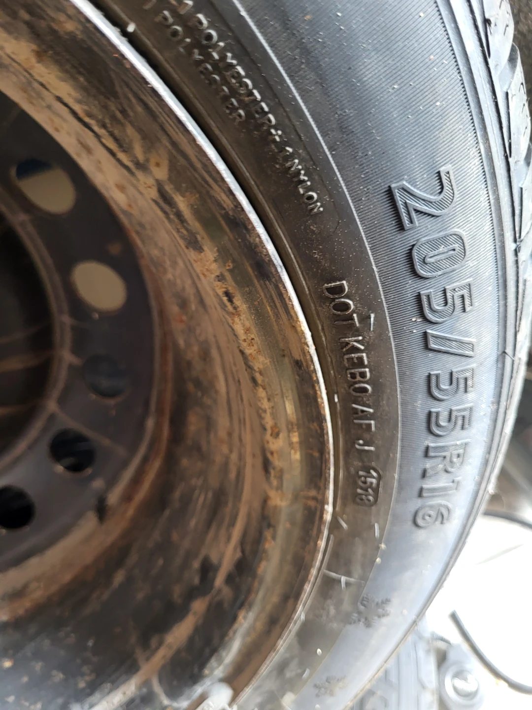 Winter Tires on Rims