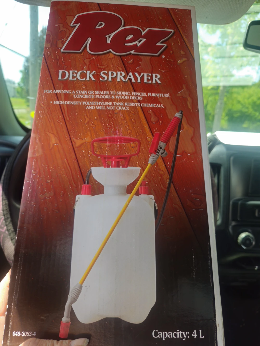 Rez Deck Sprayer 4L