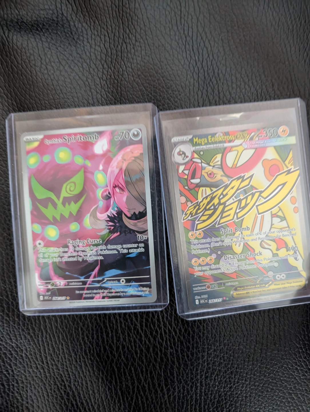 Pokemon Cards - Cynthia's Spiritomb & Mega Electross EX - photo 2
