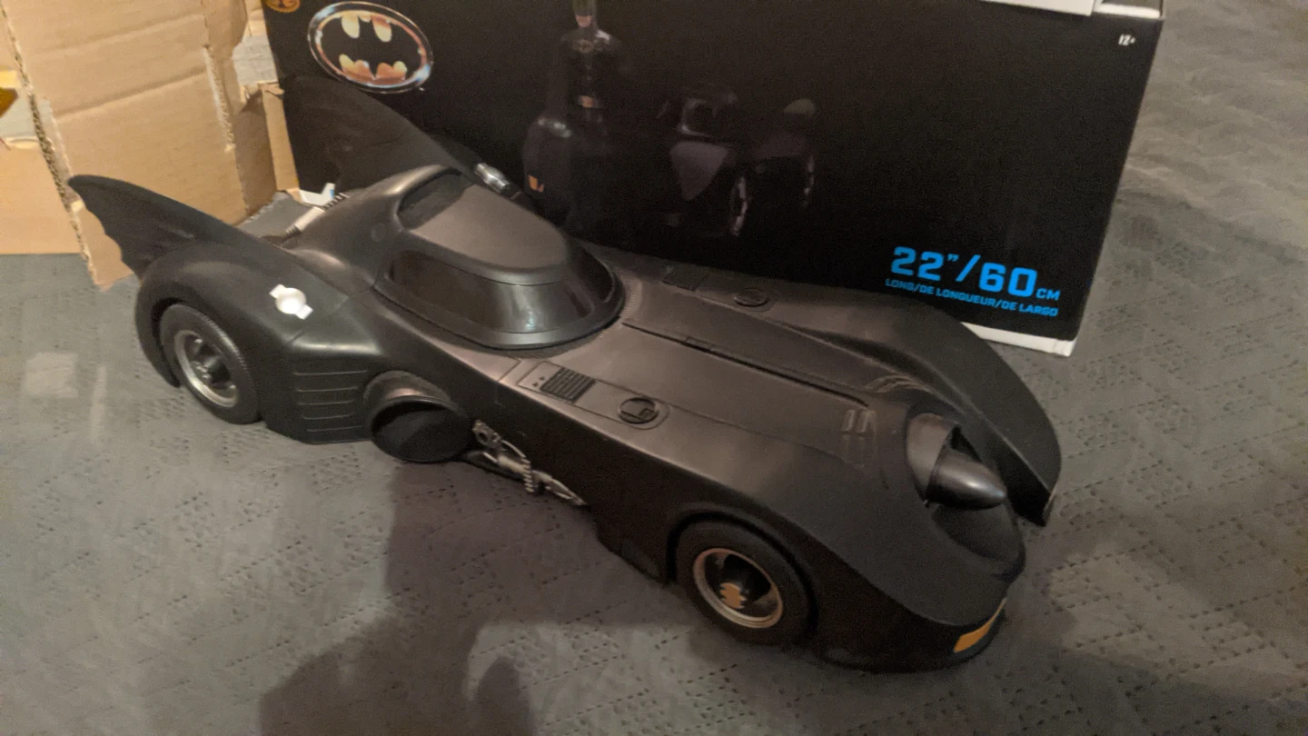 McFarlane Toys DC Multiverse Gold label Batman 1989 Batmobile