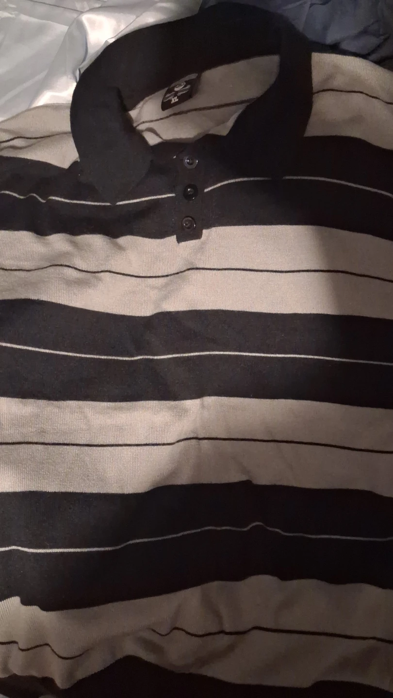Lowrider Striped Polo Shirt XL
