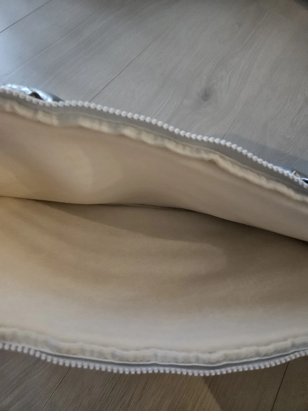 Silver Quilted Laptop Sleeve Bag - photo 2