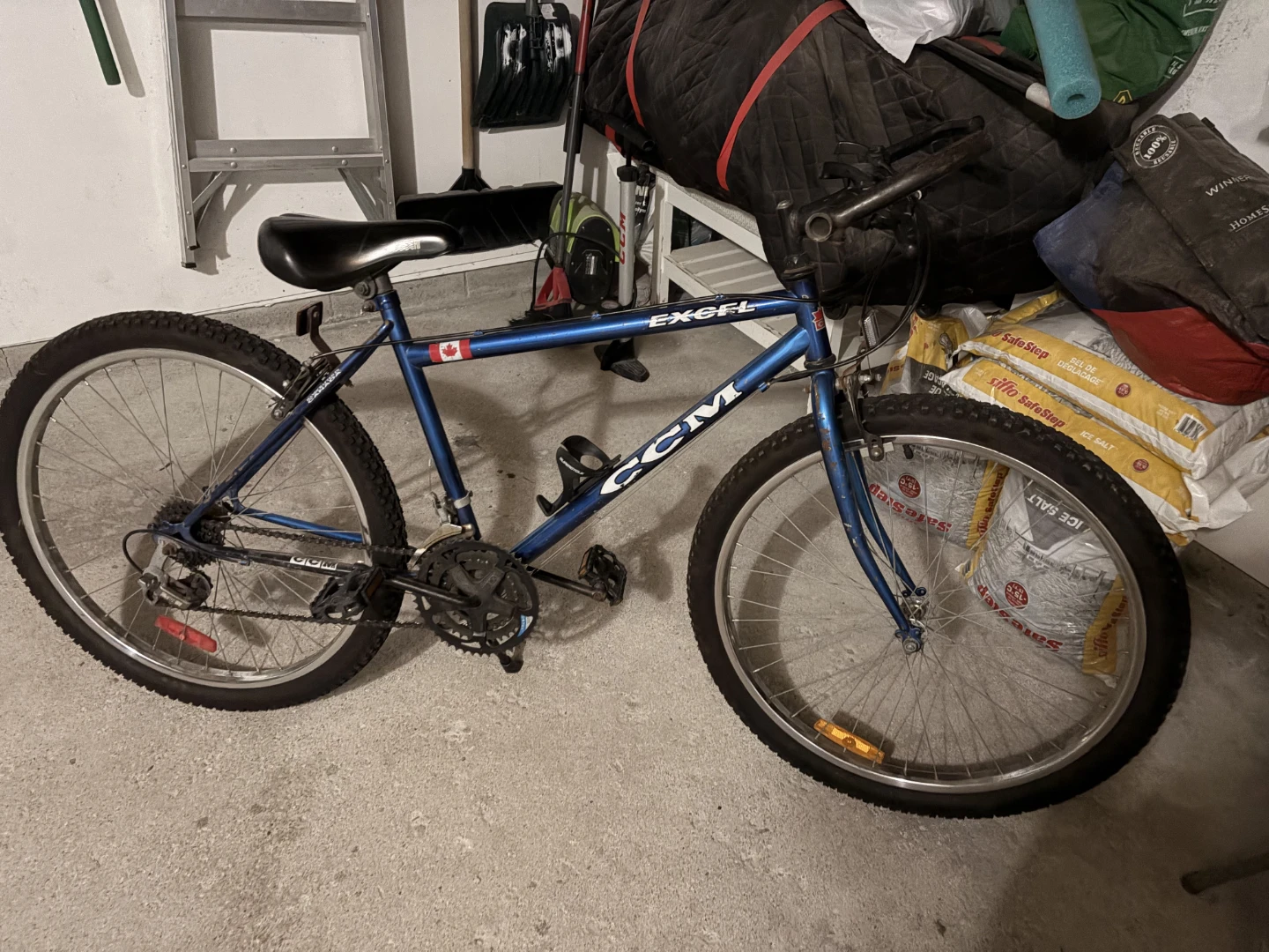 Blue CCM Excel Mountain Bike