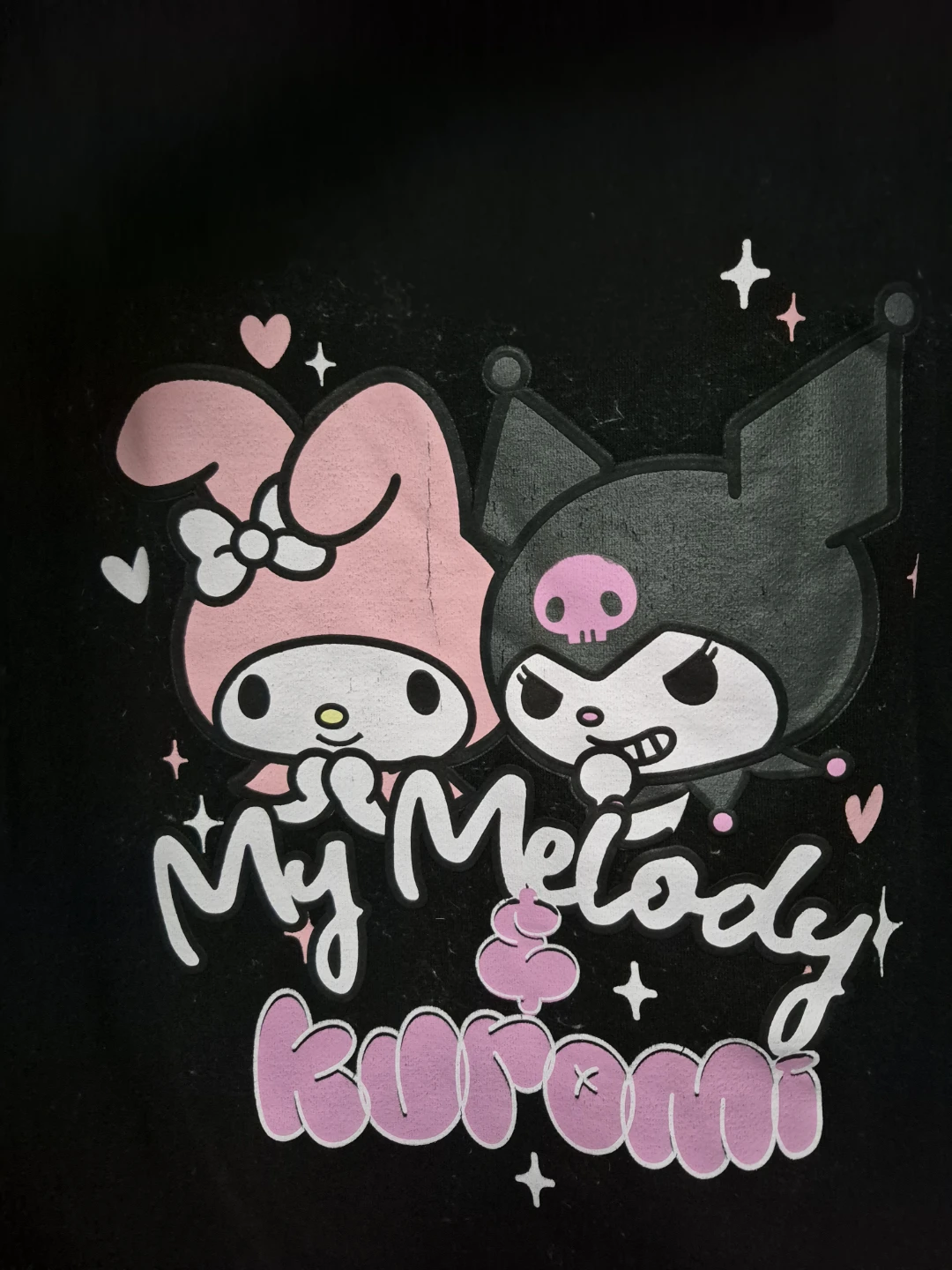 Sanrio My Melody and Kuromi Hoodie and Sweatpants Set