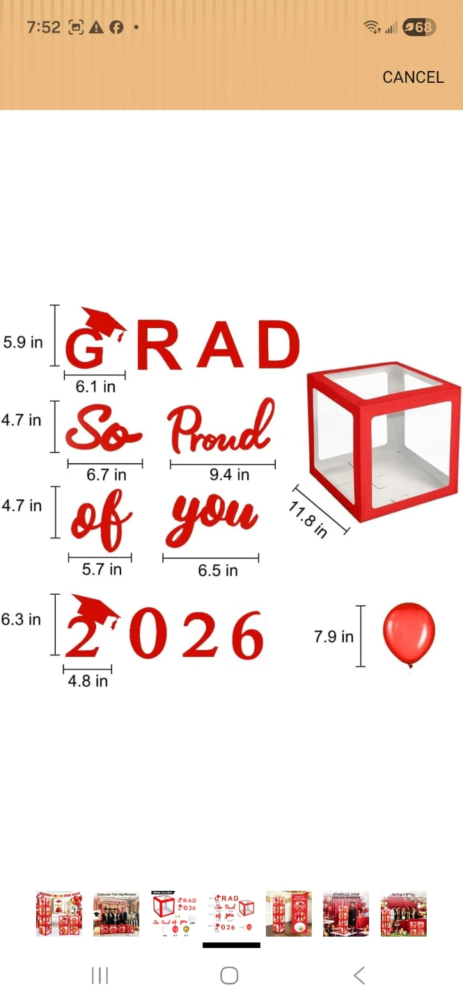Graduation Decor Boxes with balloons - photo 4