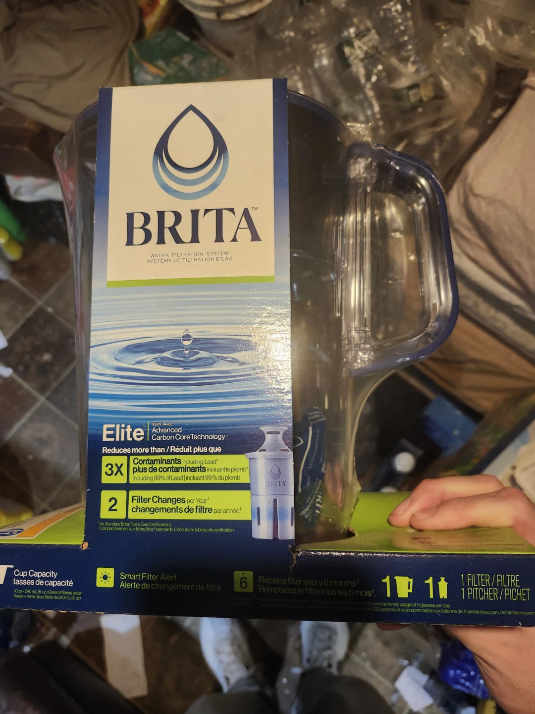 Brita Elite Water Filter Pitcher