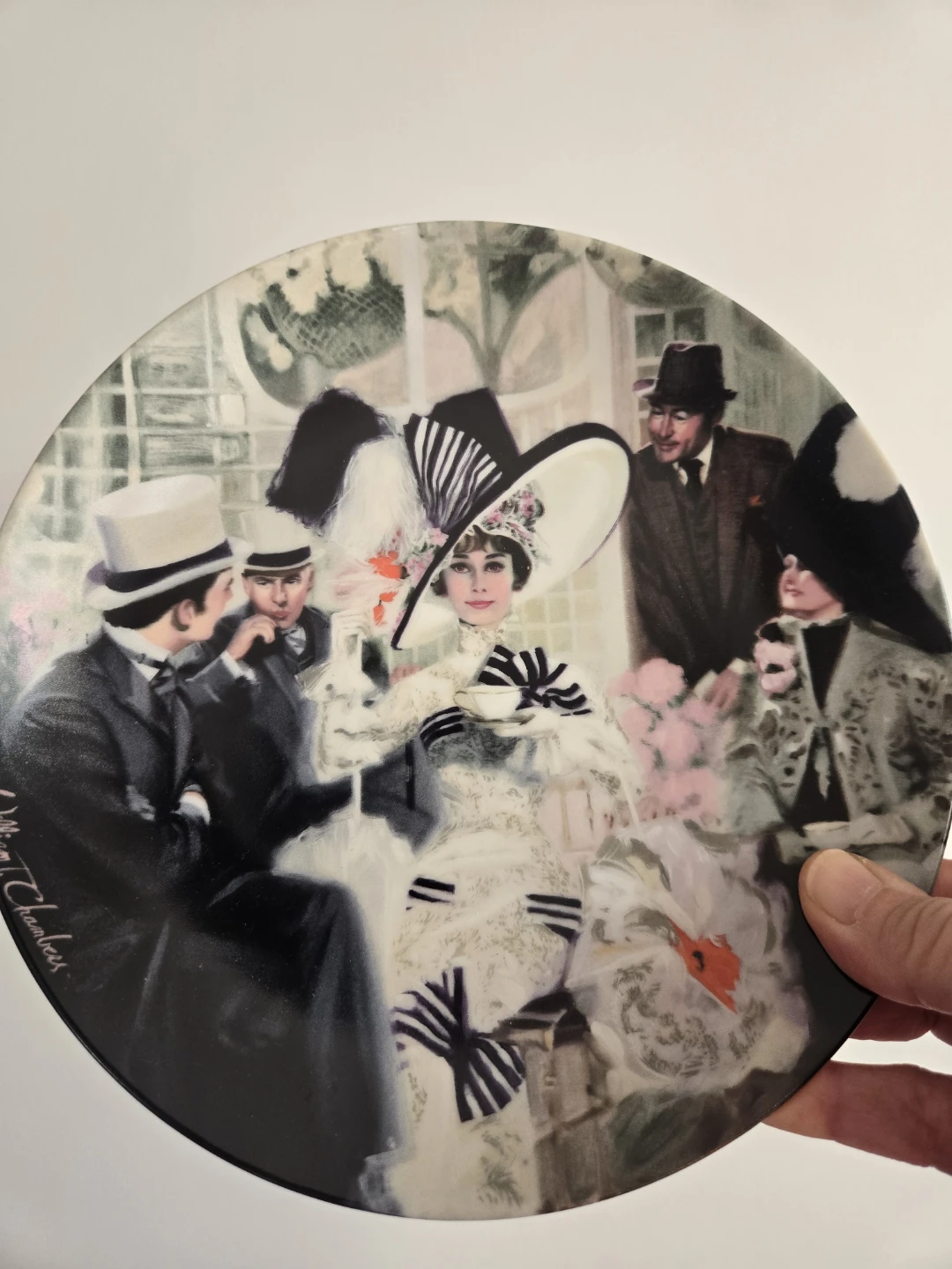 Knowles Plate "Opening Day at Ascot" by William Chambers