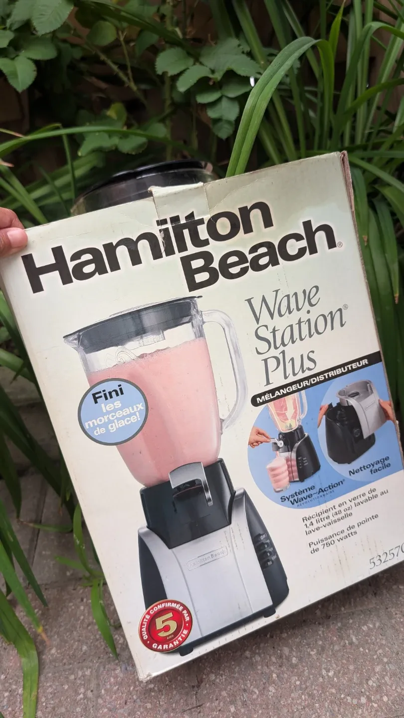 Hamilton Beach Wave Station Plus Blender