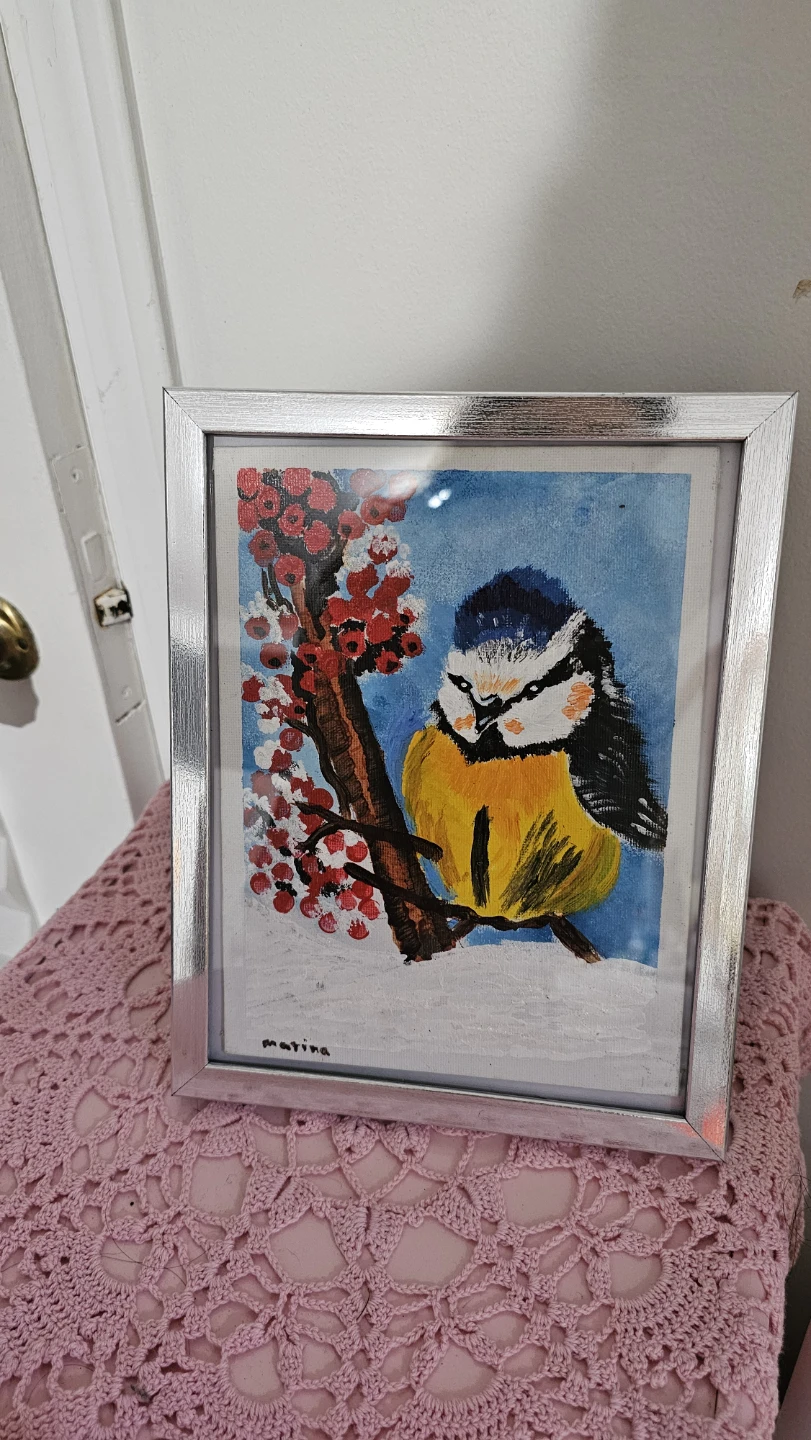 Original Painting of a Bluebird - photo 2