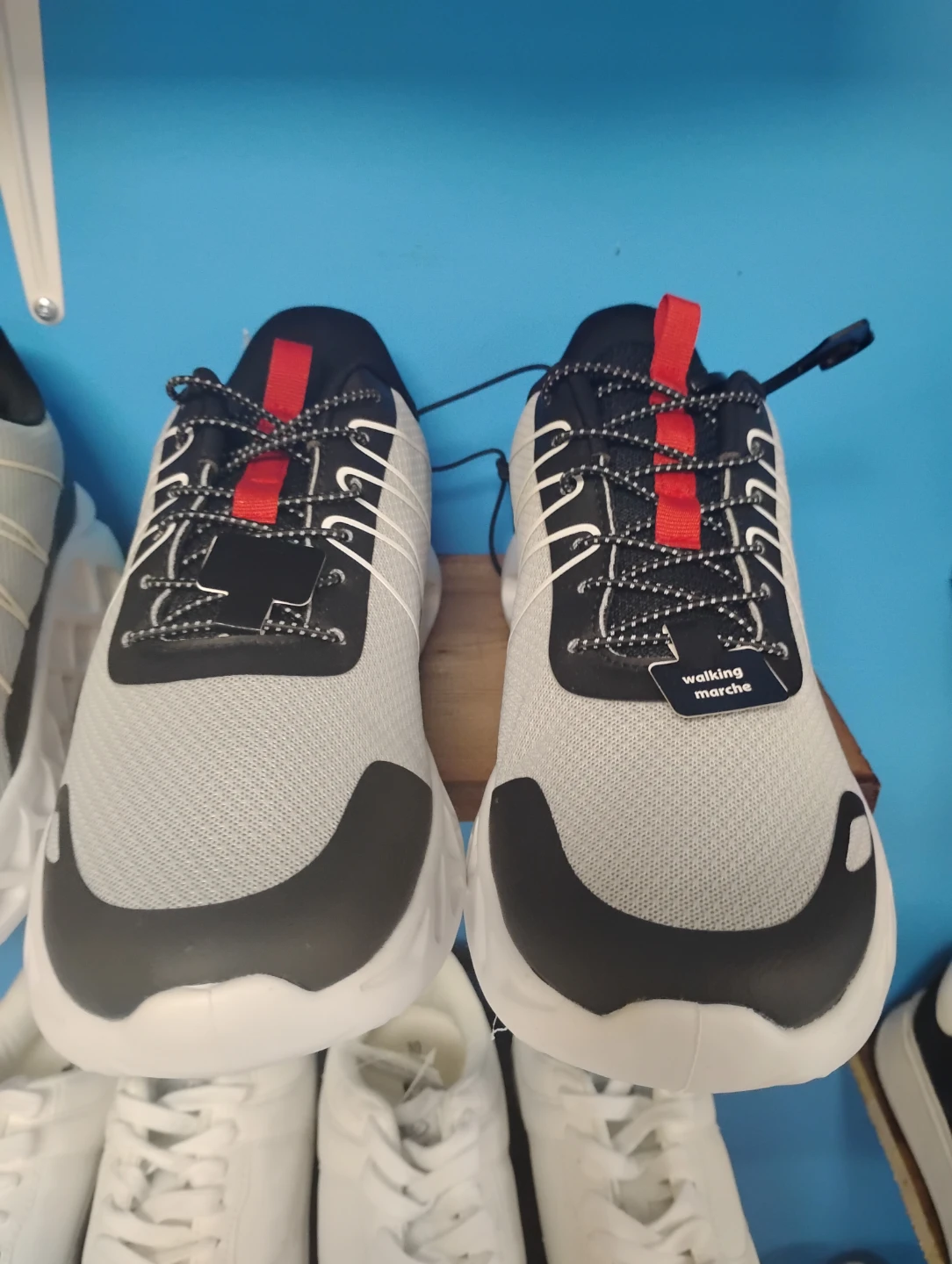 Men's Walking Shoes White/Black