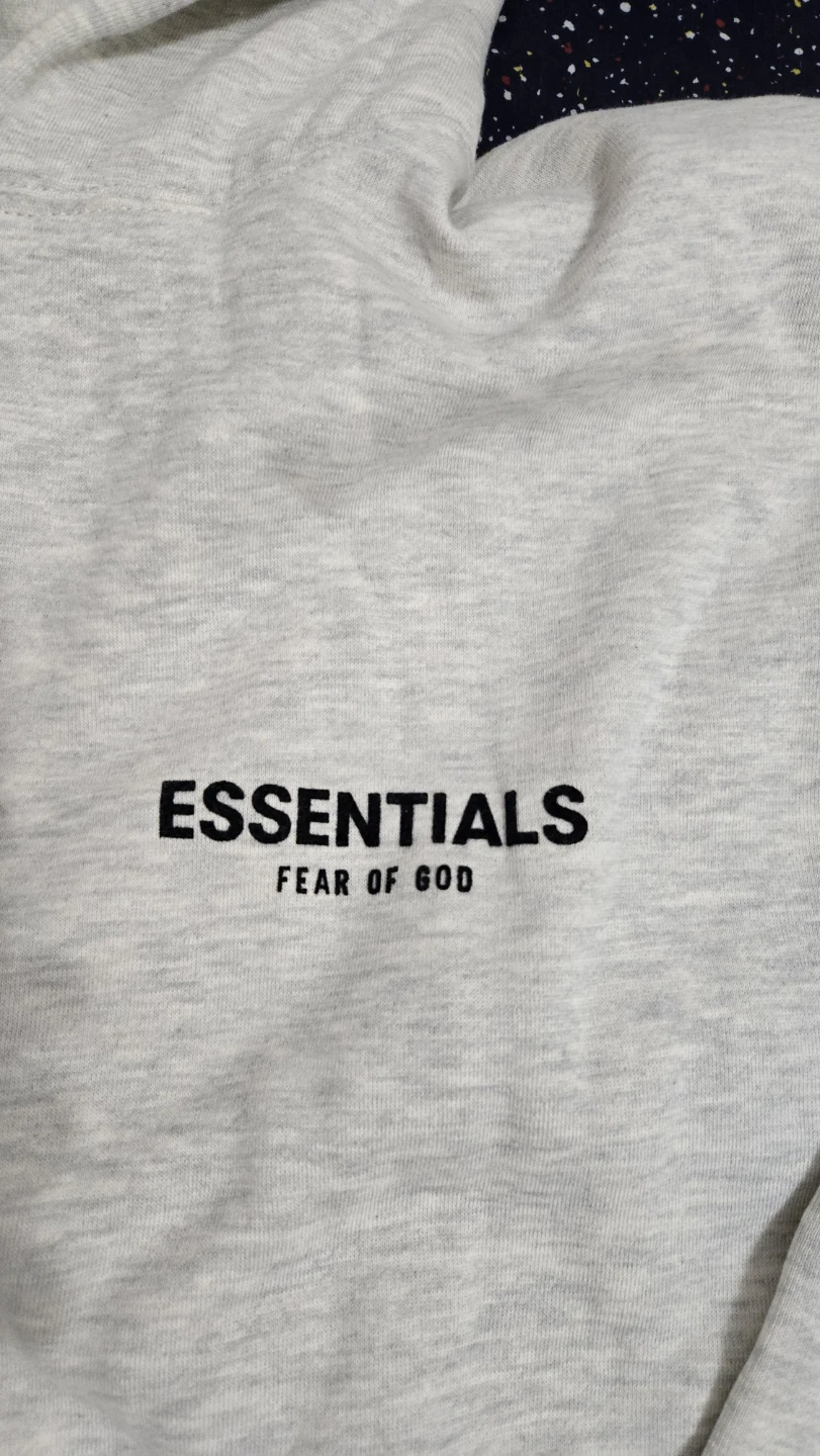 FEAR OF GOD ESSENTIALS Hoodie Grey - photo 3
