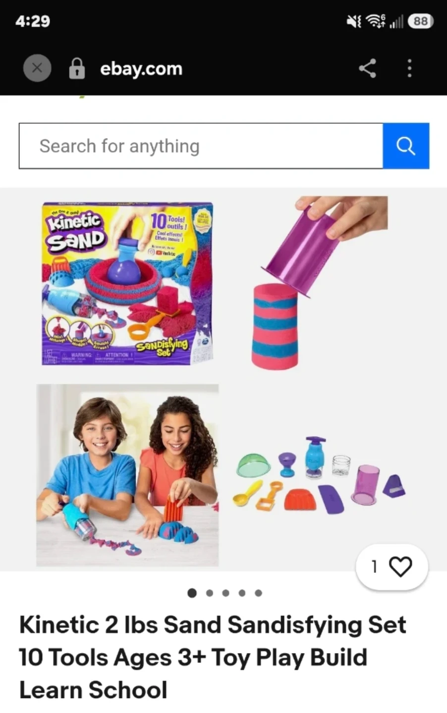 Kinetic Sand Sandisfying Set with Tools - photo 4
