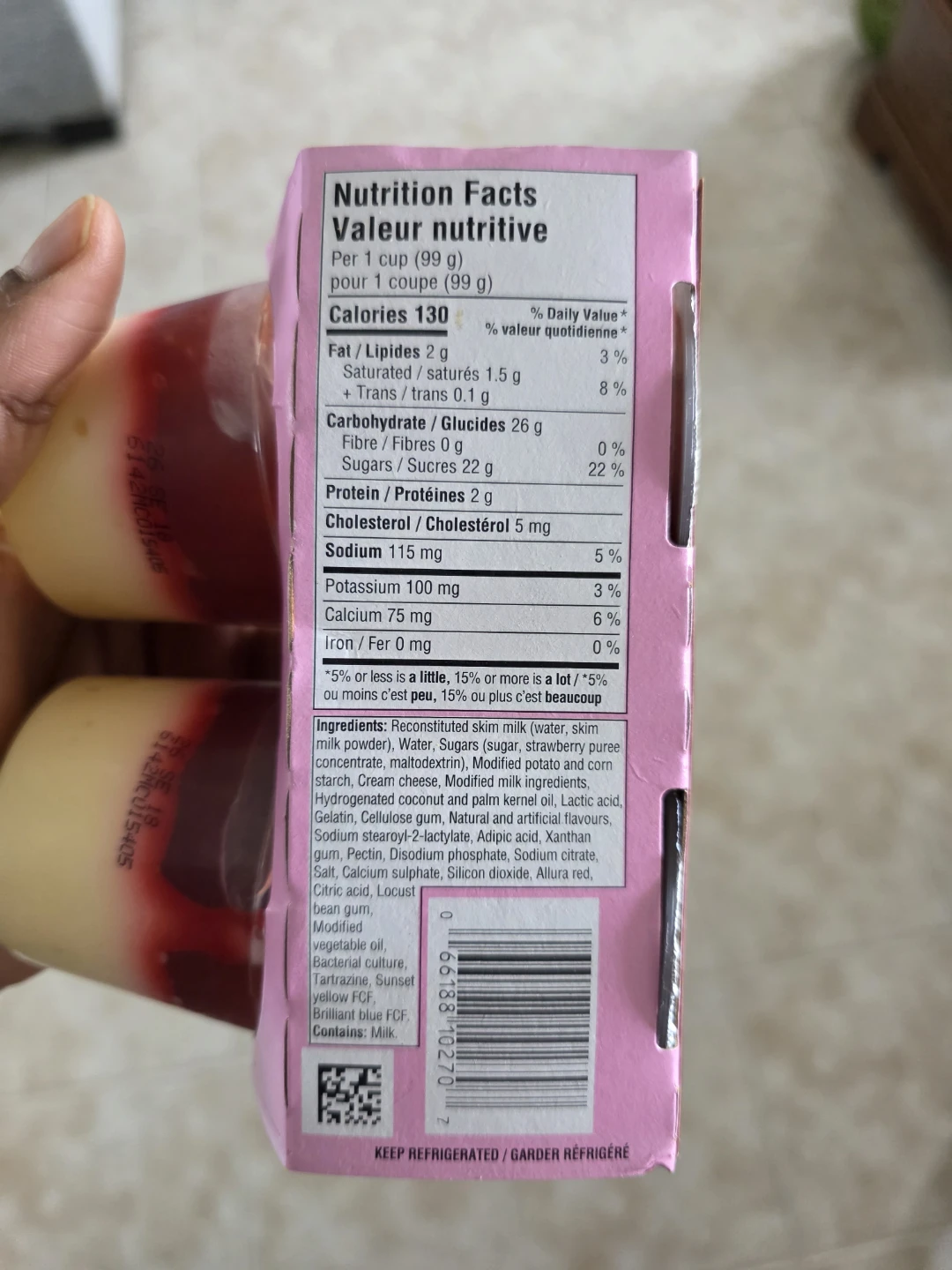 Jell-O Strawberry Cheesecake 4 Pack
