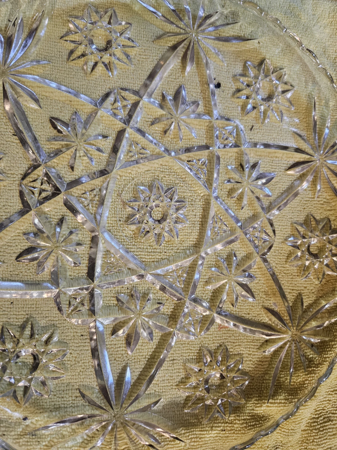 Crystal Glass Serving Platter - photo 3