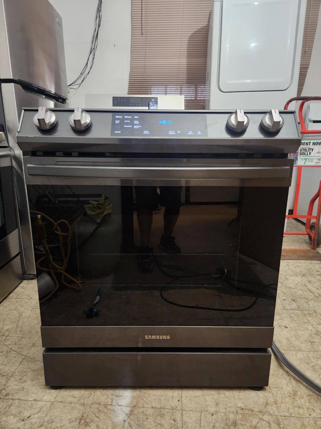 Samsung Slide-in Electric Range with SmartThings