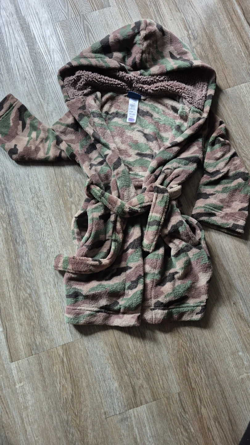 Kids Camouflage Robe