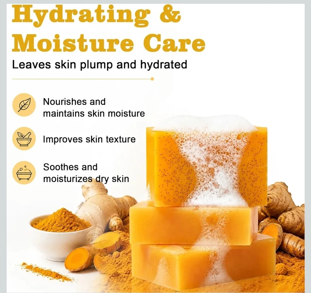 All Natural Kojic Acid Lemon Body & Face Cleansing Soap Bar - photo 2