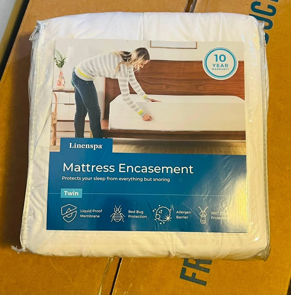 Linenspa Twin Mattress Encasement