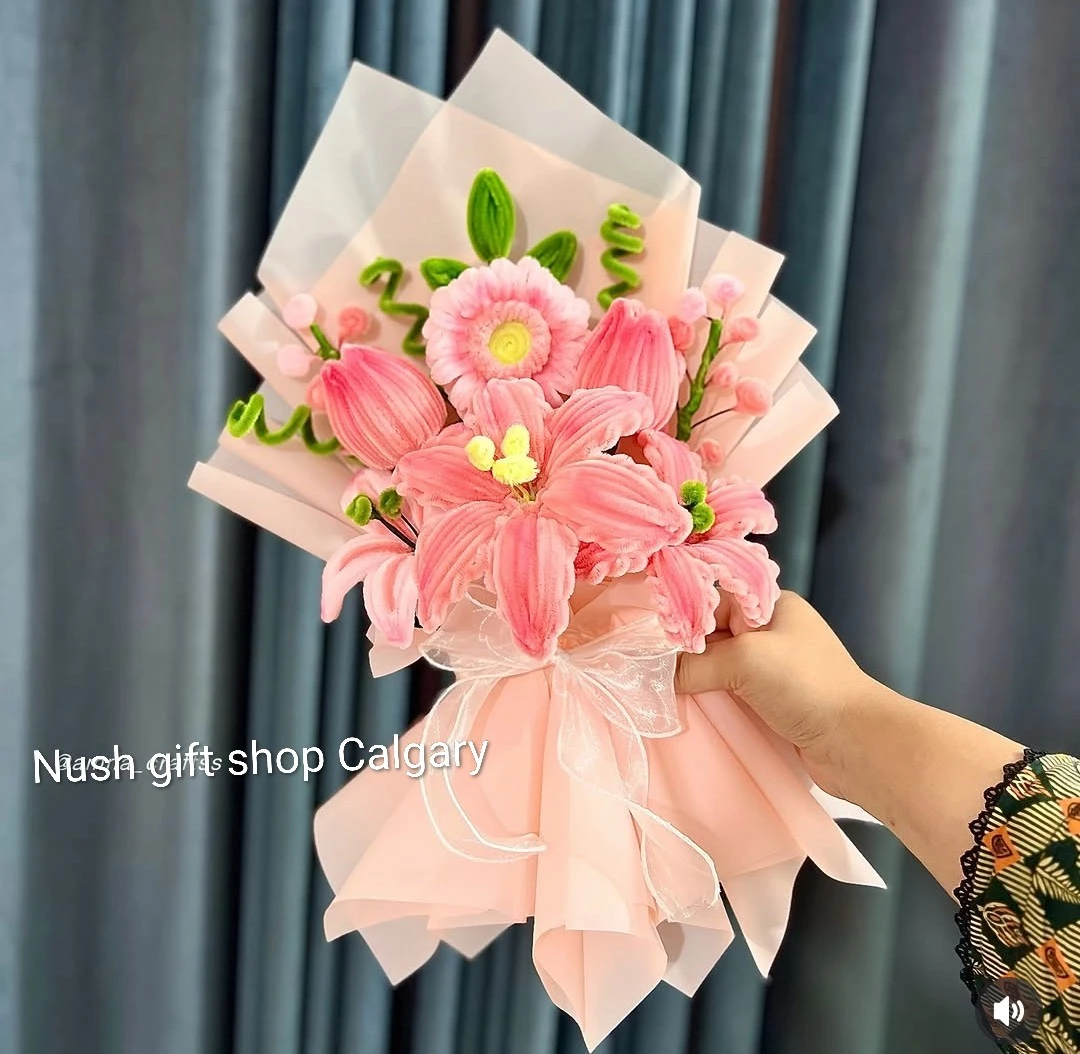 Nush customized Pink Floral Bouquet - photo 2