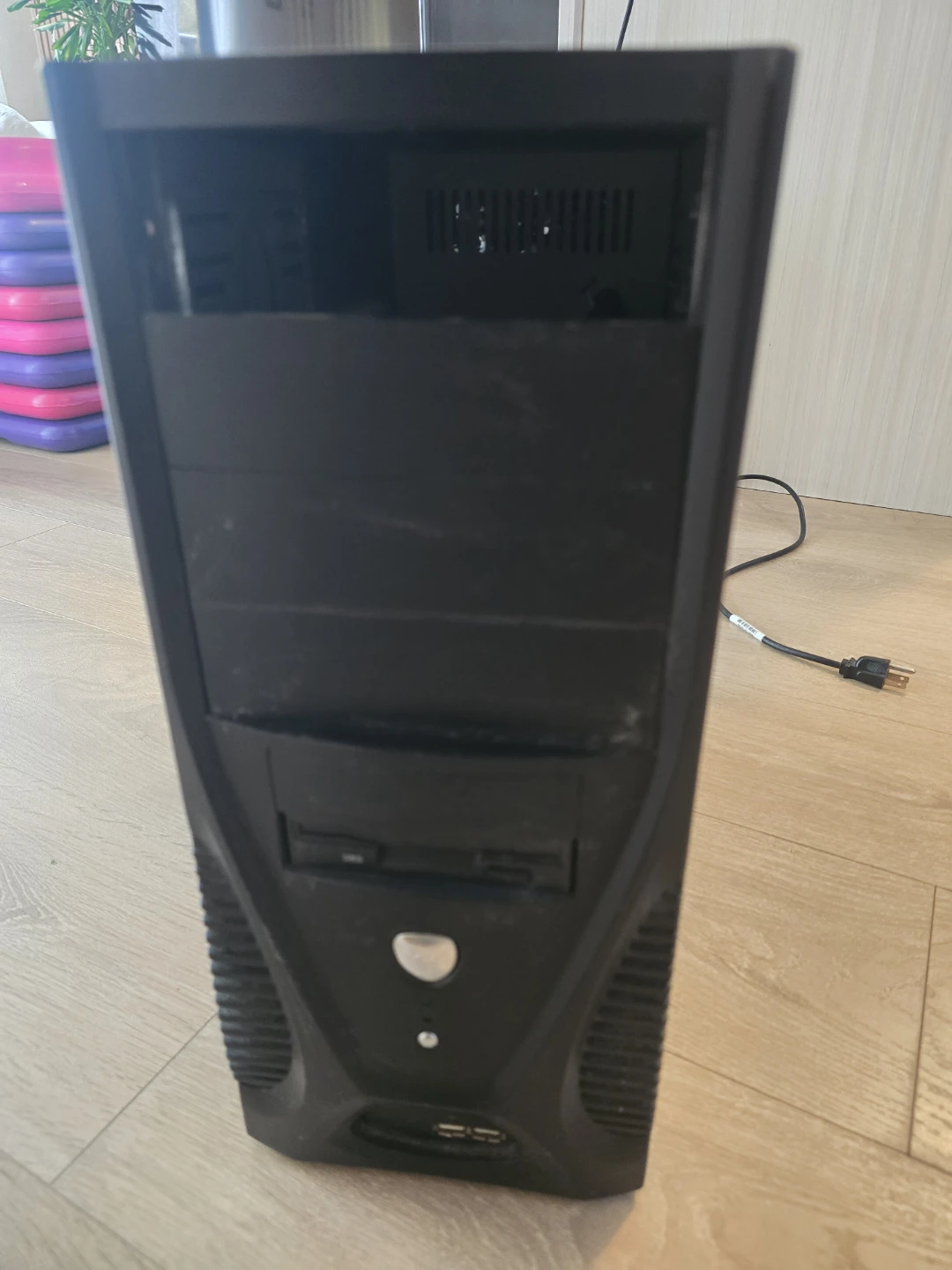 Black Desktop Computer Tower Case