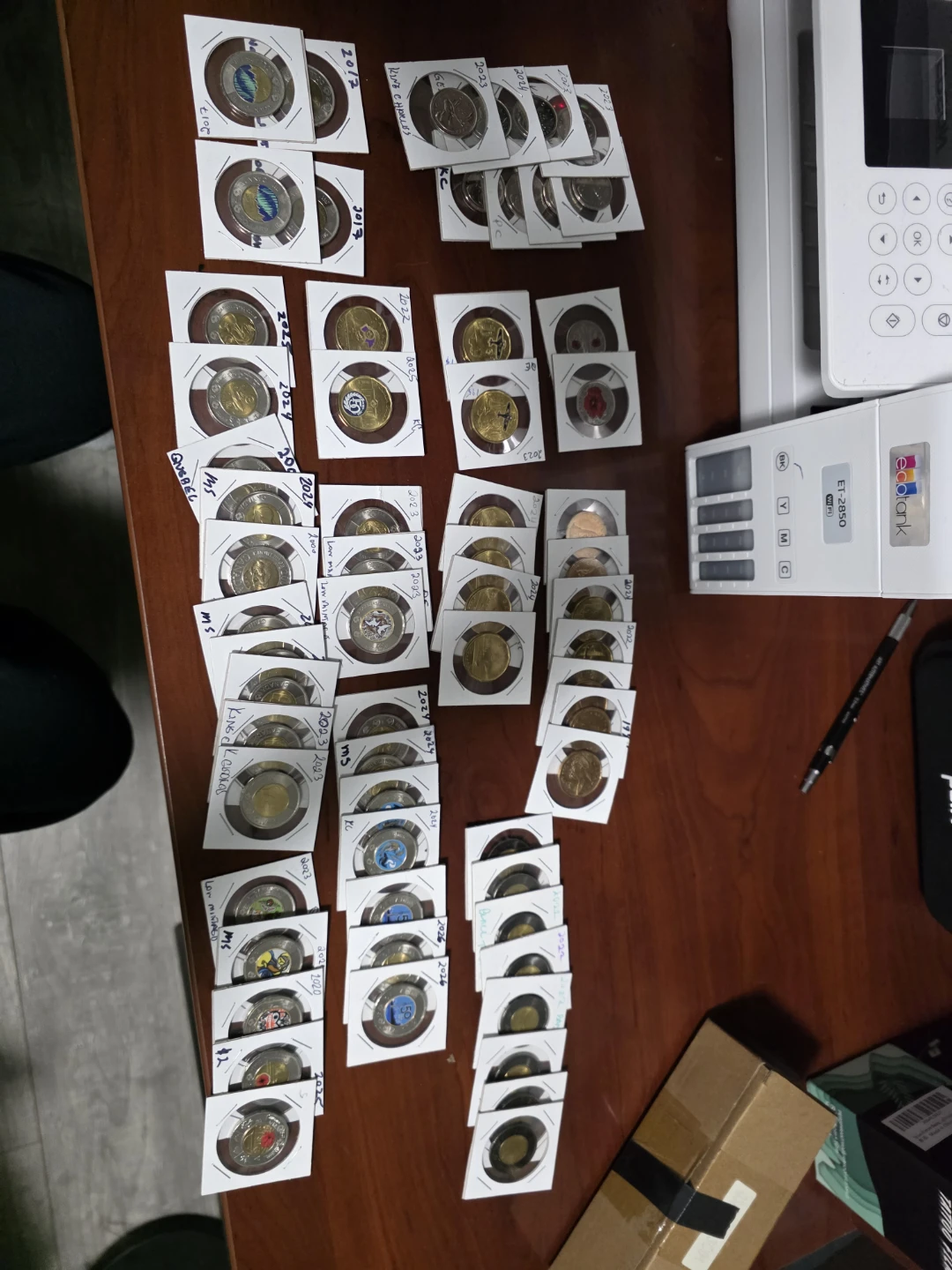 Specialty coins. Sold as lot.